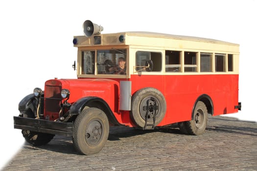 Retro bus  ZIS-8 USSR 1934-1936