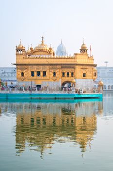 Sikh gurdwara Golden Temple (Harmandir Sahib). Amritsar, Punjab, India 