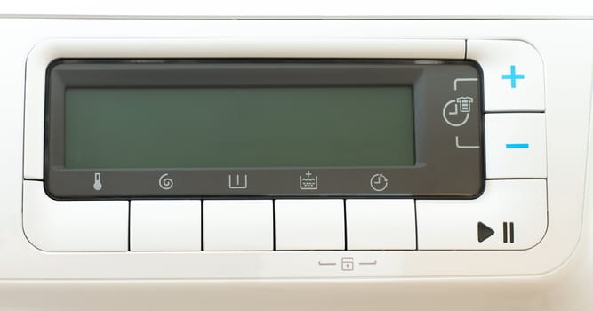 Washing machine control panel