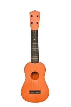 Ukulele isolated on white background