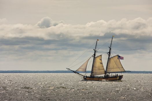 old sailboat