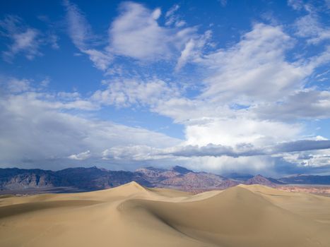 sand and mountains