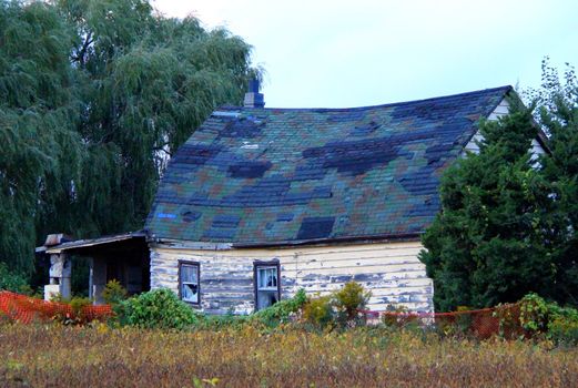 the barn