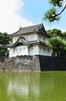 Imperial palace in Tokyo, Japan