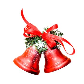 Christmas Bells on white background
