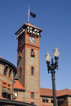Union Station in Portland Oregon North America