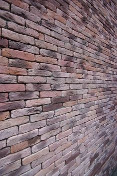 Pink Brick Wall Texture, square bricks background of decorate