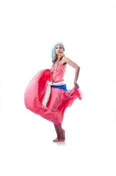 Dancer dancing spanish dances