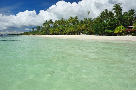 Beautiful Alona beach at Panglao, Philippines