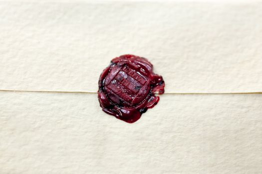 Classical seal on a piece of paper.