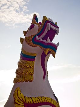 White singha in Traditional Lanna style