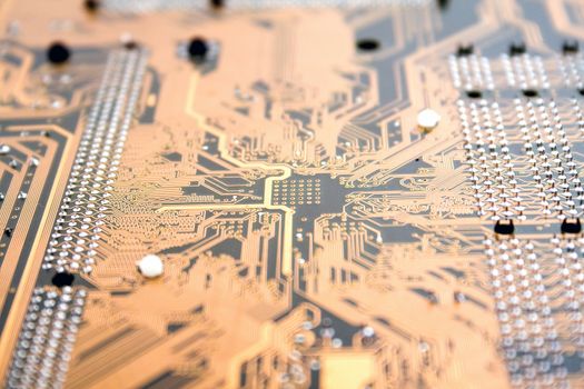 Fragment of a computer board. A background 2