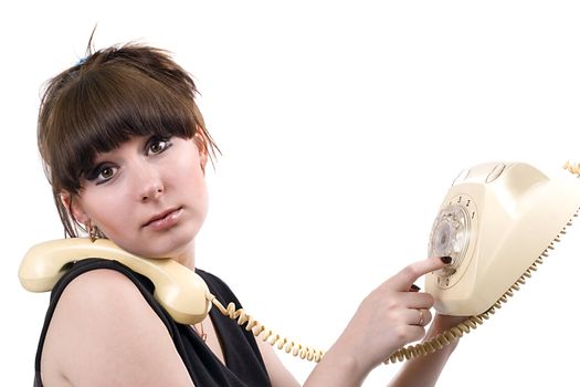 The mad housewife with phone. funny picture 5