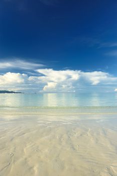 Beautiful wild beach at remote island, Philippines