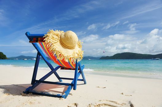 Beautiful beach landscape in Thailand
