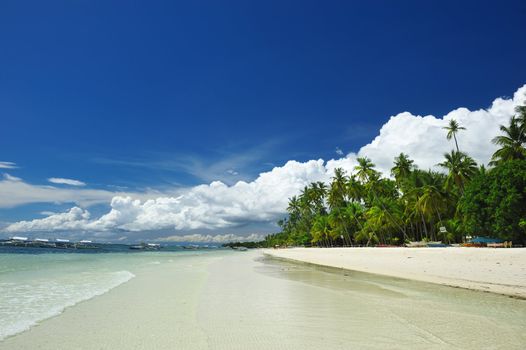 Beautiful Alona beach at Panglao, Philippines
