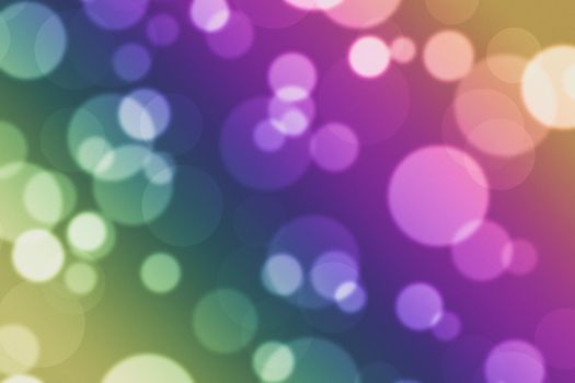abstract background with bokeh lights for festive Christmas