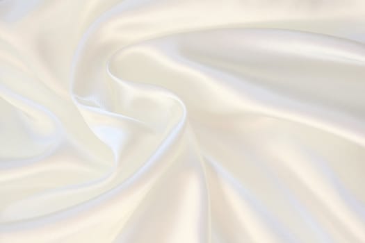 Smooth elegant white silk can use as background 
