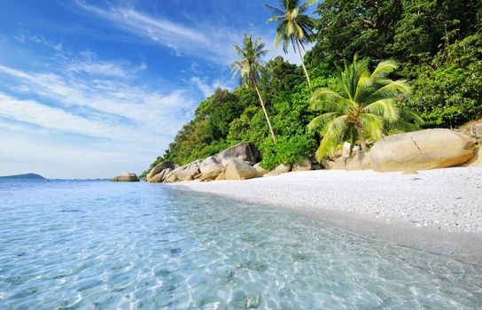 Beautiful beach at Perhentian islands, Malaysia