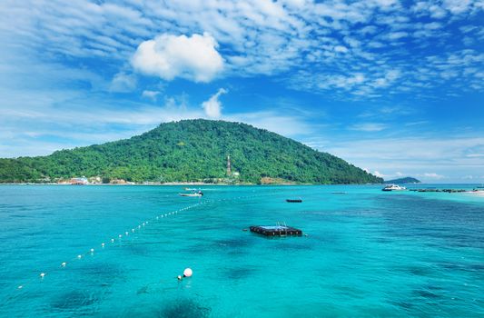 Beautiful seascape at Perhentian islands, Malaysia