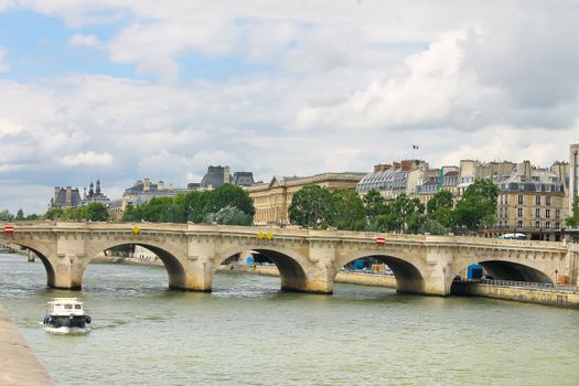 Bridge over the Seine. Paris. France