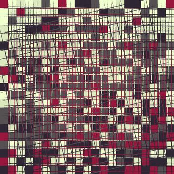 new abstract image with squares and lines can use like background