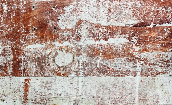 grunge texture of an old plank with very aged paint
