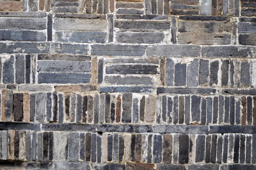 Old brick wall background, textures