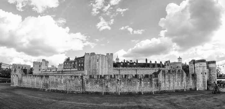 Tower of London, wideangle view - UK