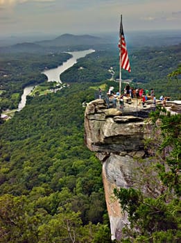 chimney rock overlook