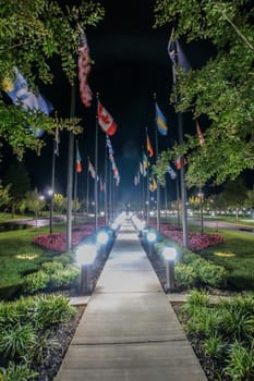 flags alley