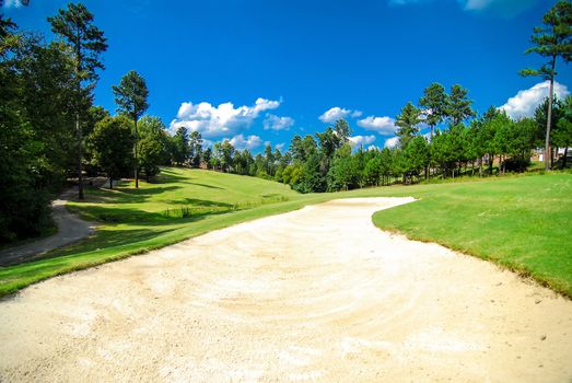 golf course landscape