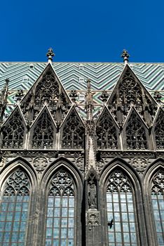 St.Stephan cathedral (also called Steffel) in Vienna, Austria