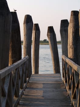 Pier at seaside