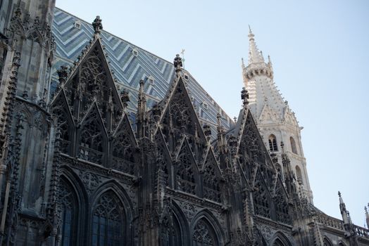 St.Stephan cathedral (also called Steffel) in Vienna, Austria