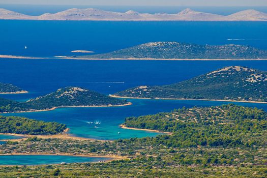 Kornati national park paradise islands, archipelago in Dalmatia, Croatia
