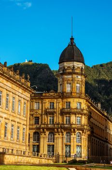 Governmental buildings in the center of Bogota, Colombia