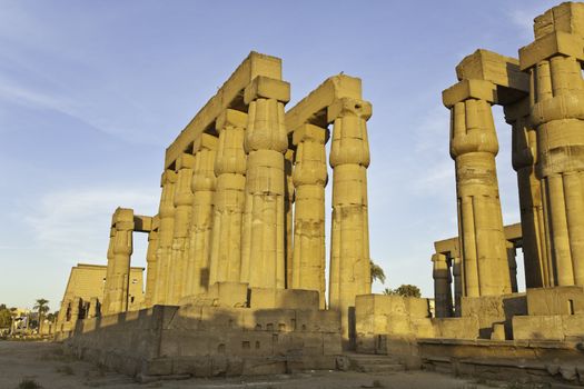 luxor temple, luxor, egypt