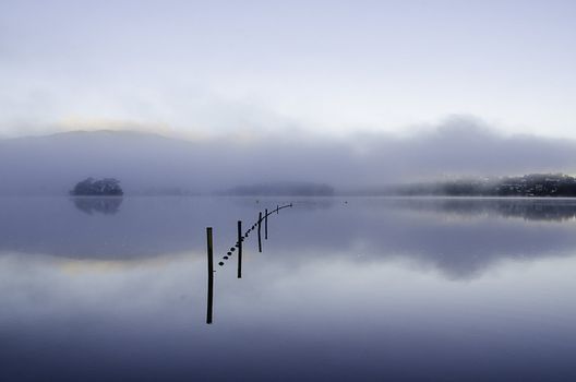 An early morning at the local lake in west Norway