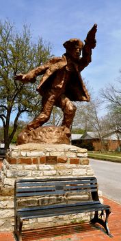 Hico Texas Brushy Bill Statue