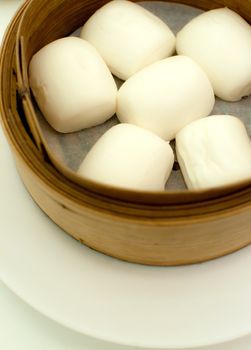 steamed chinese bun