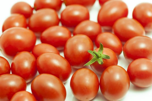 Photo of fresh cherry tomatos