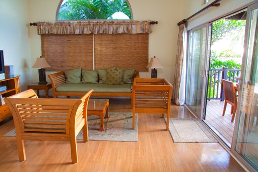 Color photographs of the inside of a resort getaway home on the north shore of oahu hawaii.