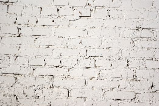 the white brick wall texture for background
