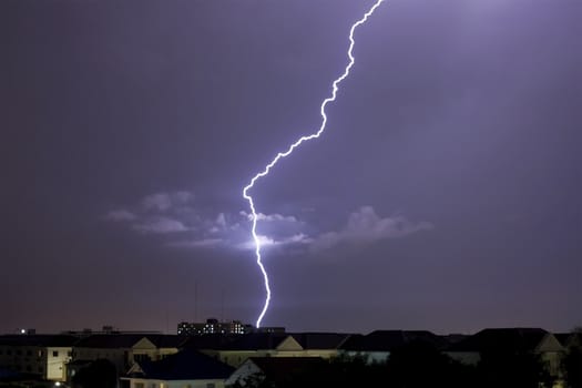 Lightning strike