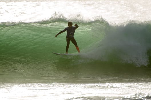 PENICHE, PORTUGAL - OCTOBER 14 : Kai Otton (AUS) during the Rip Curl men's Pro Portugal, October 14, 2012 in Peniche, Portugal