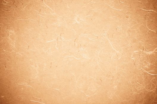 Recycled paper texture closeup background.