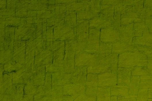 Closeup detail of beautiful green cracked background texture.
