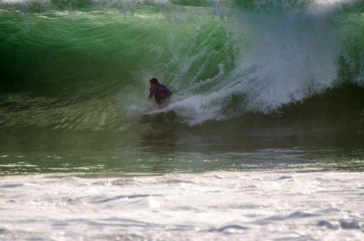 PENICHE, PORTUGAL - OCTOBER 13 : Miguel Pupo (BRA) during the Rip Curl men's Pro Portugal, October 13, 2012 in Peniche, Portugal