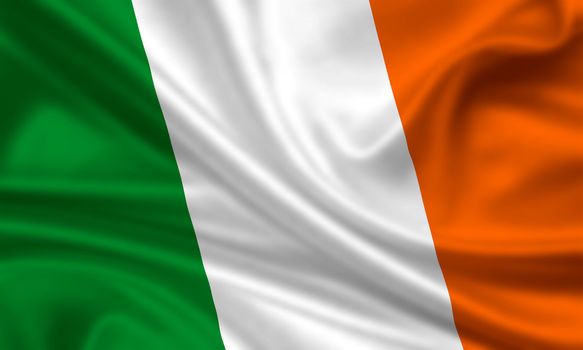 waving flag of ireland